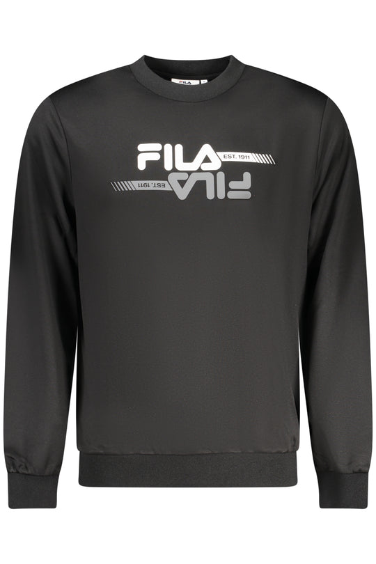 Fila Men's Black Zip-Up Sweatshirt