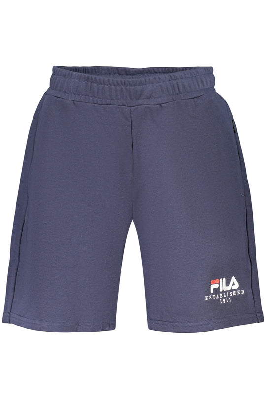Fila Men's Blue Short Tracksuit Pants