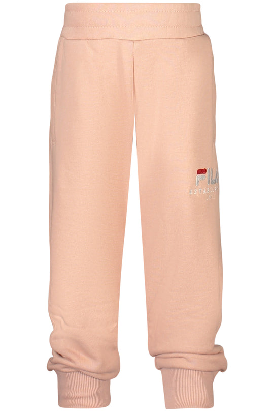 Fila Girl's Long Pink Tracksuit Pants