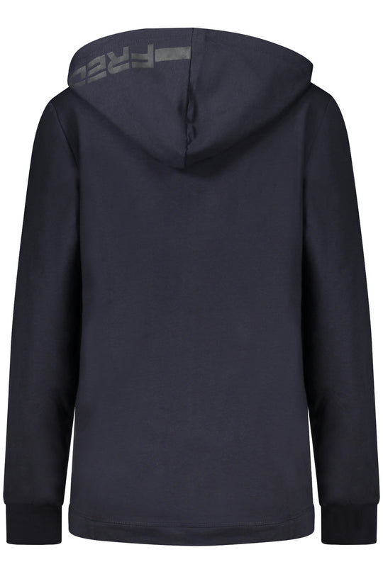 Freddy Women's Blue Zip-Up Sweatshirt
