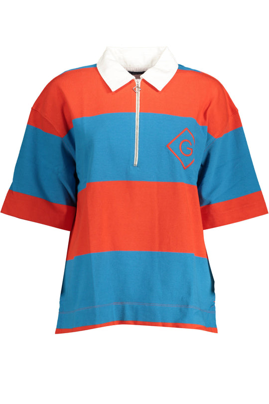 GANT Women's Short Sleeve Polo Red