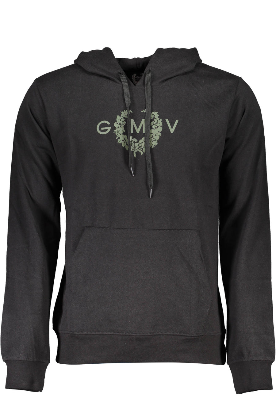 Gian Marco Venturi Men's Black Zip-Less Sweatshirt