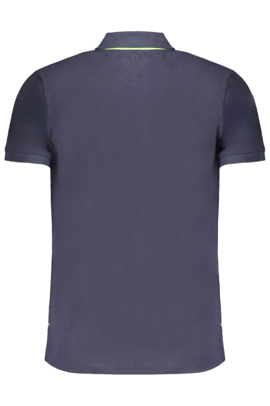 Gian Marco Venturi Men's Short Sleeved Polo Shirt Blue