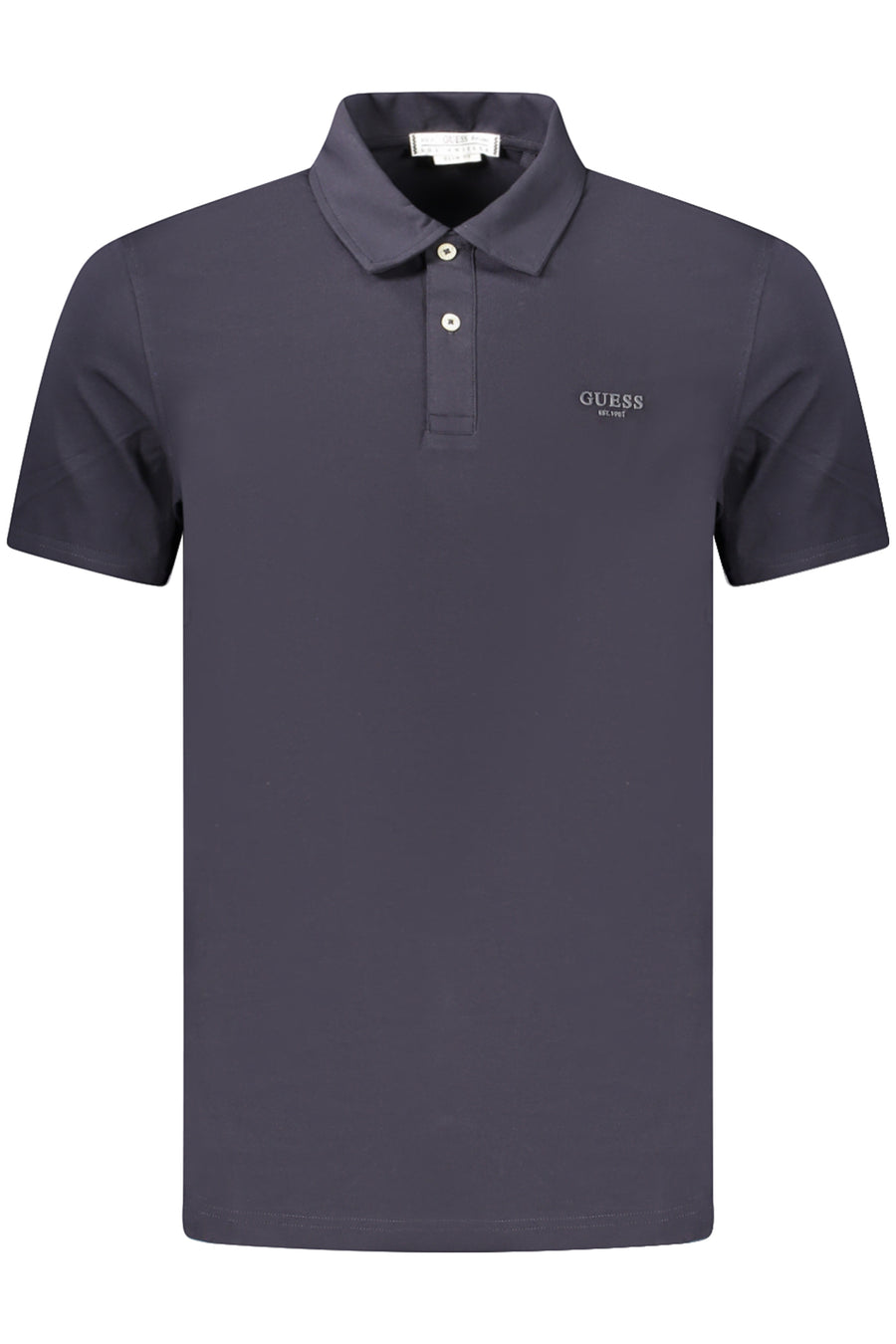 Guess Jeans Men's Short-Sleeve Polo Shirt, Blue