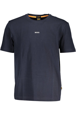 BOSS Hugo Boss Men's Short Sleeve T-Shirt Blue