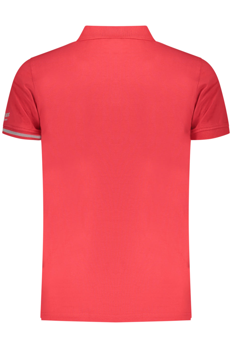 Iceberg Men's Short-Sleeved Polo Shirt, Red