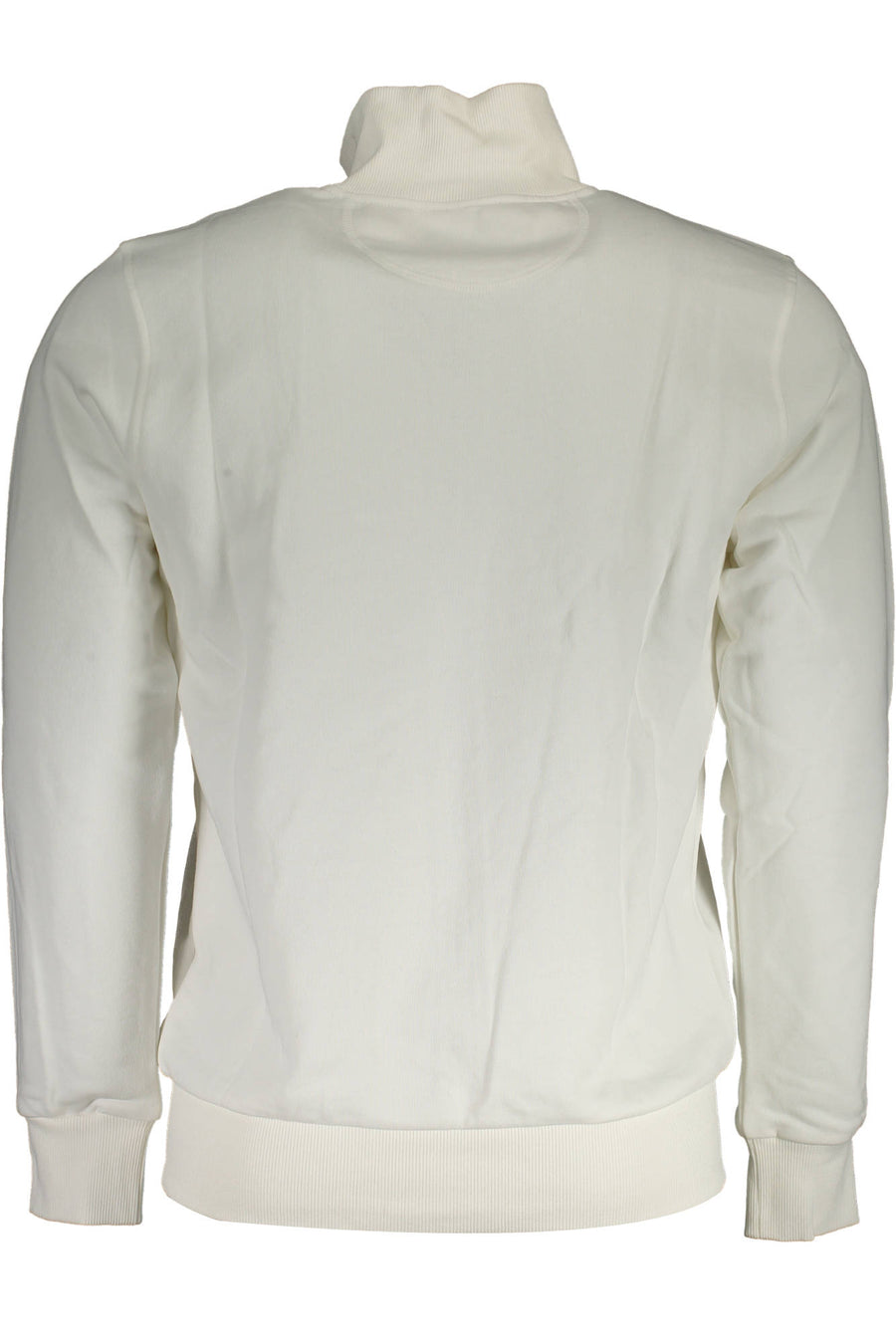 La Martina Men's White Zip-Up Sweatshirt