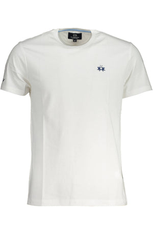 La Martina Men's Short Sleeve T-Shirt White