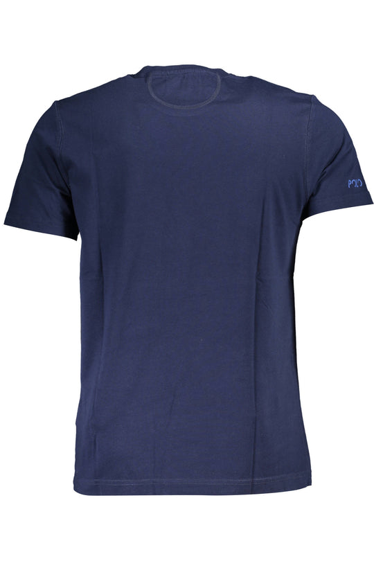 La Martina Men's Short Sleeve T-Shirt Blue