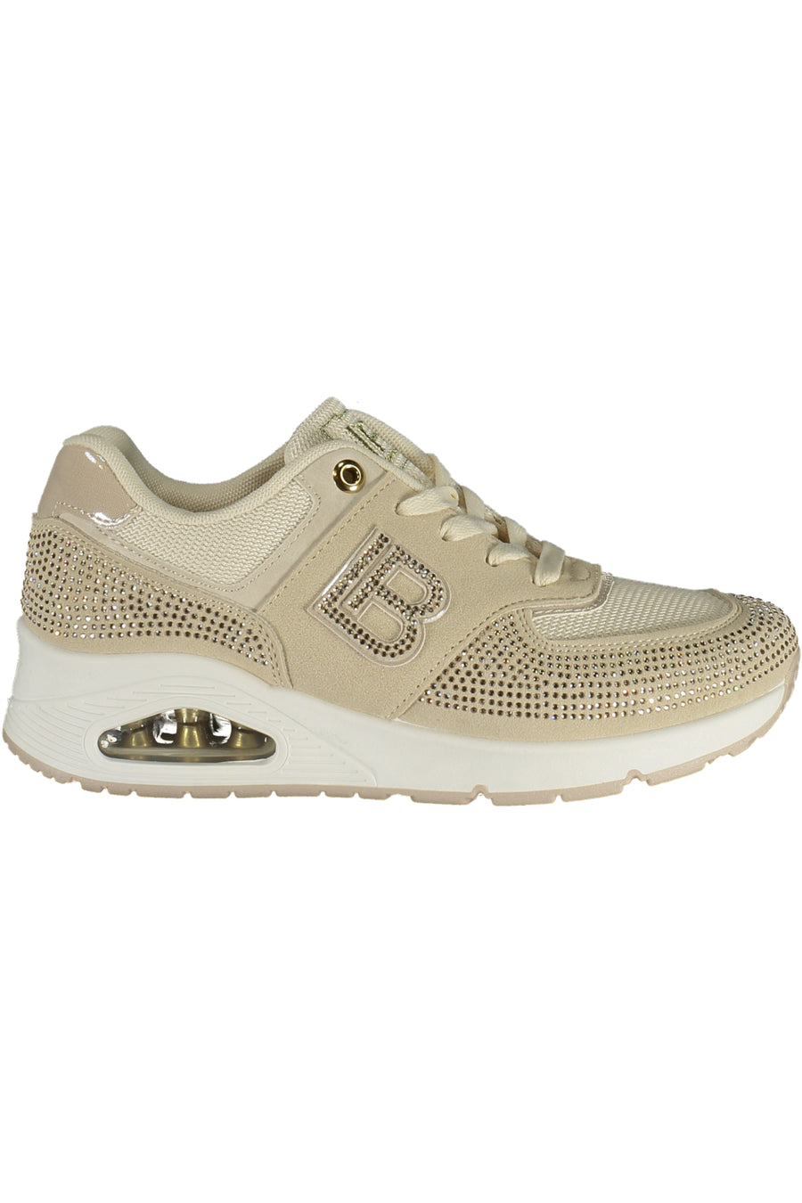 Laura Biagiotti Women's Beige Sports Shoes