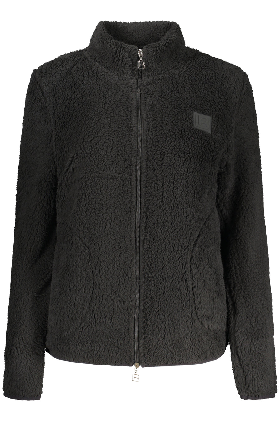 Laura Biagiotti Women's Black Zip-Up Sweatshirt