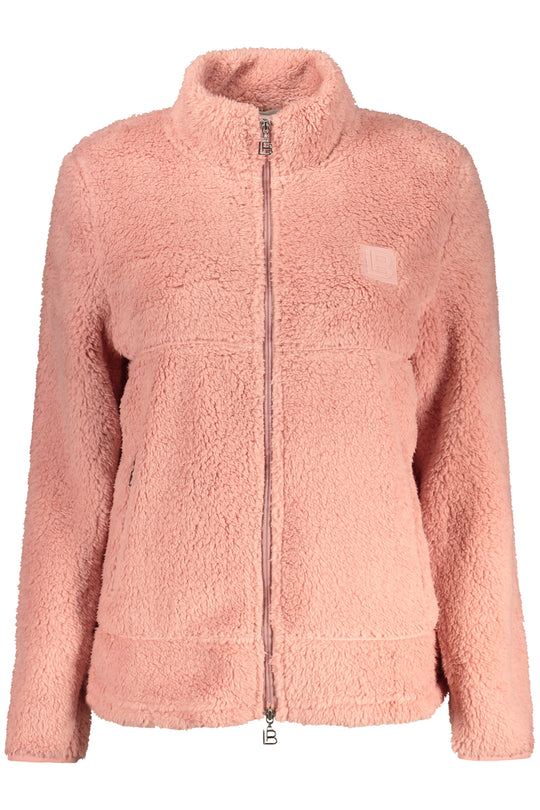 Laura Biagiotti Women's Pink Zip-Up Sweatshirt