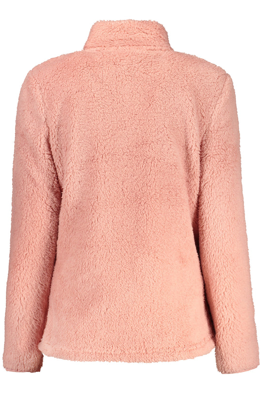 Laura Biagiotti Women's Pink Zip-Up Sweatshirt