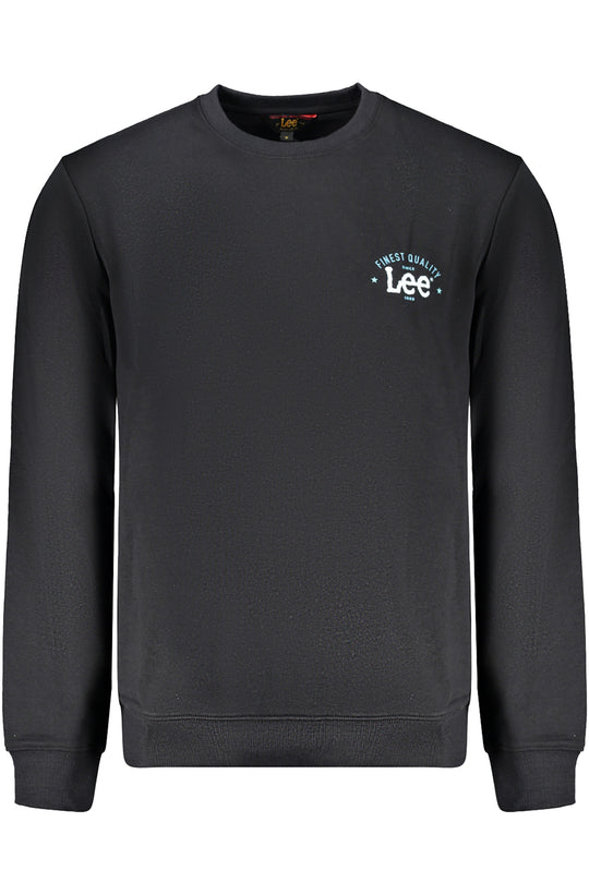 Lee Men's Black Zip-Up Sweatshirt