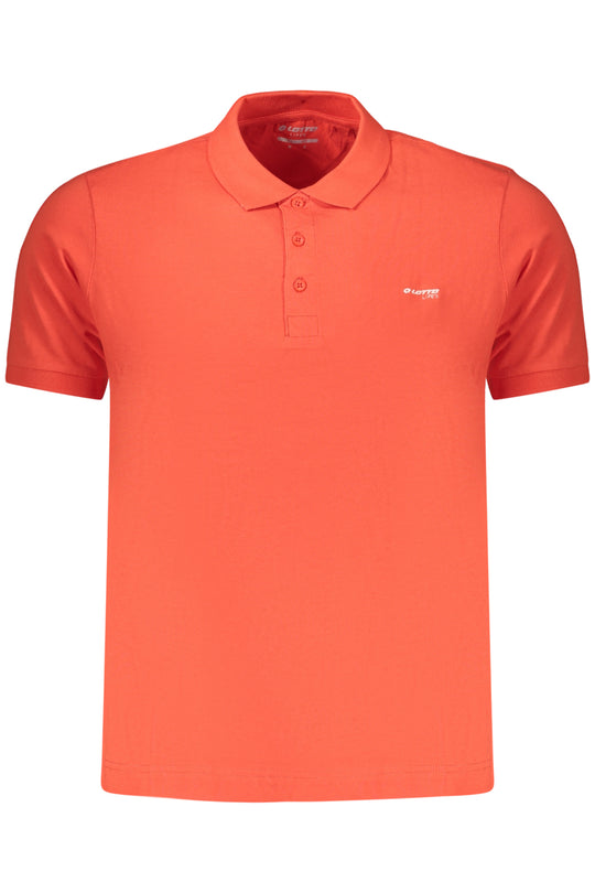 Lotto Men's Short-Sleeved Polo Shirt, Red