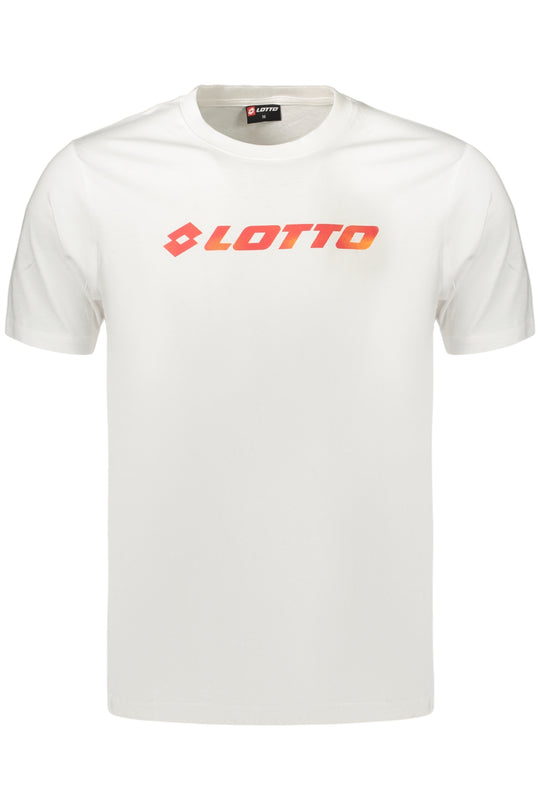 Lotto Men's Short-Sleeved T-Shirt White