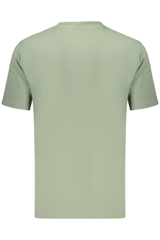 LOTTO T-SHIRT UOMO VERDE A MANICHE CORTE