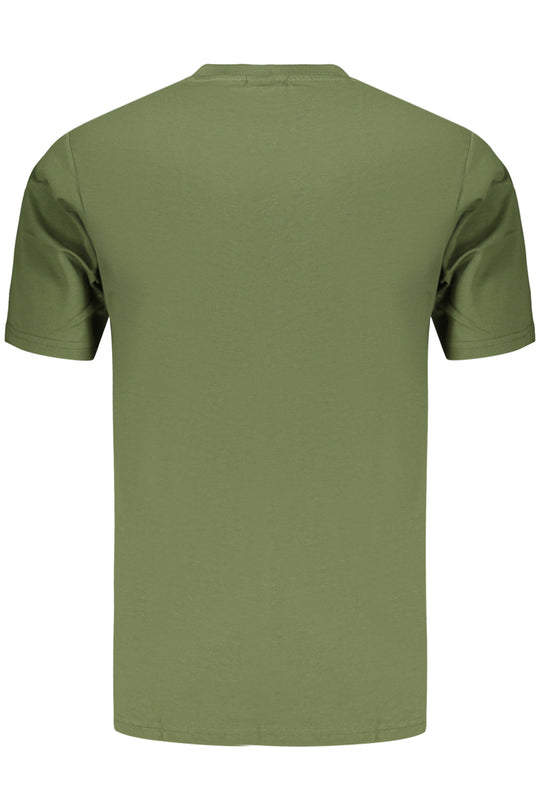 LOTTO T-SHIRT UOMO VERDE A MANICHE CORTE