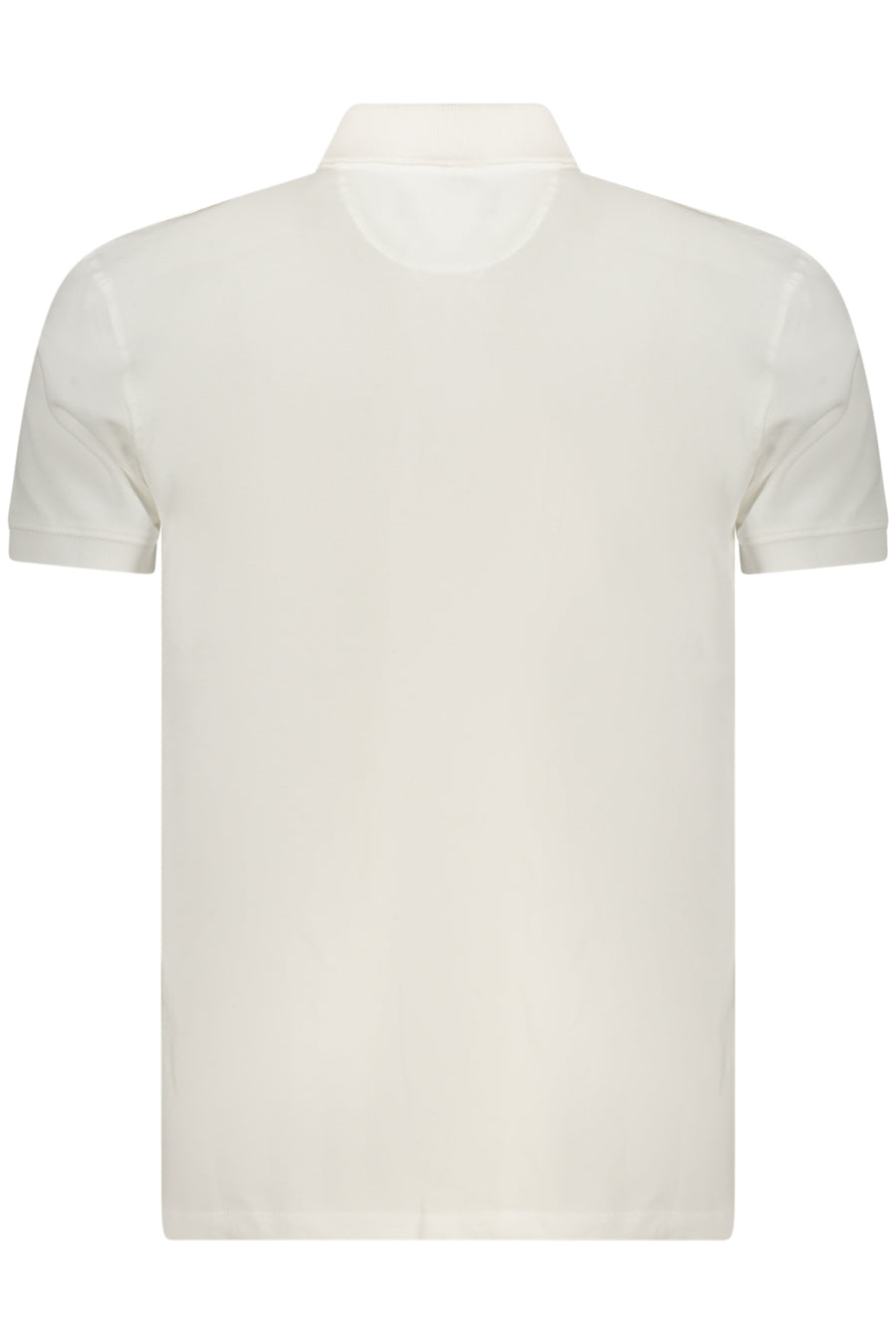 Marina Militare Navy Men's Short-Sleeved Polo Shirt, White