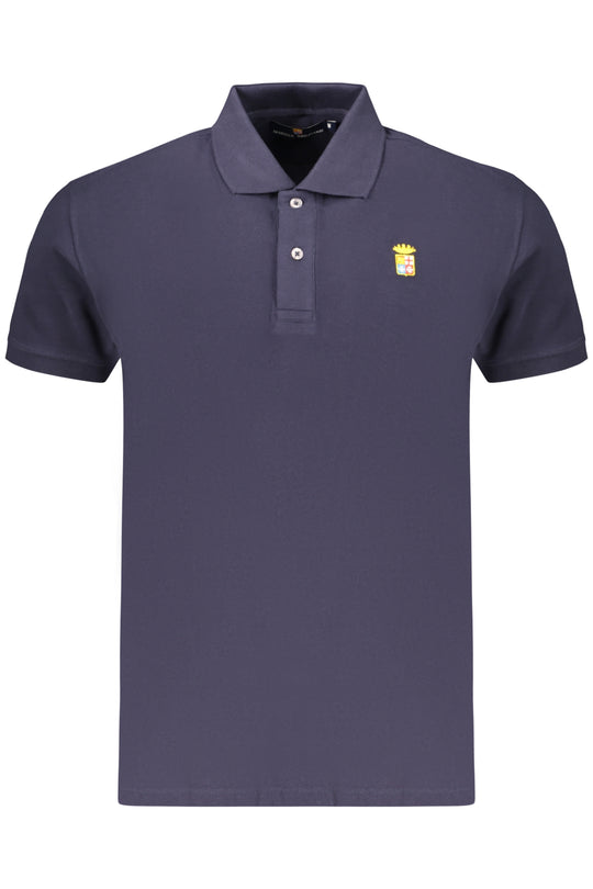 Marina Militare Navy Navy Men's Short-Sleeved Polo Shirt, Blue