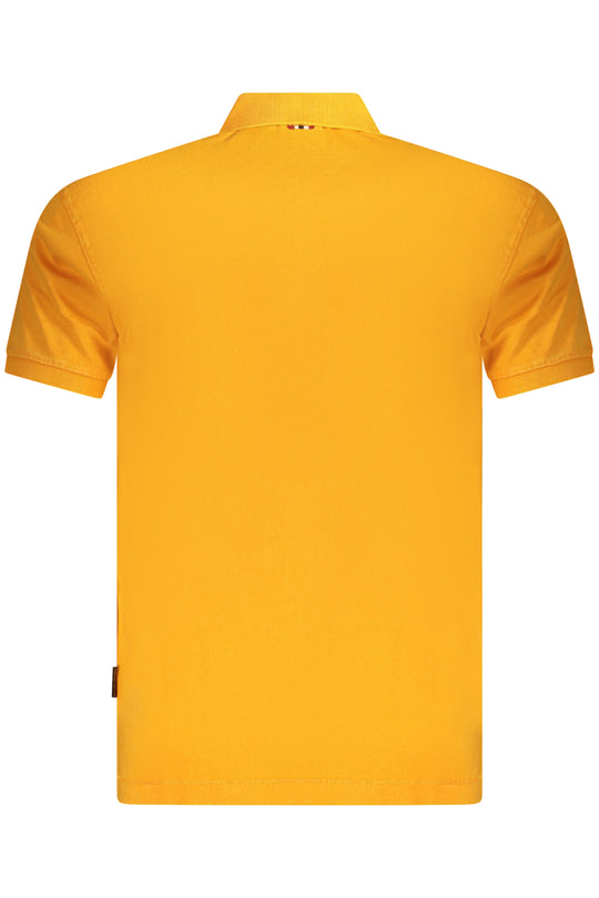 Napapijri Polo Short Sleeves Men Orange