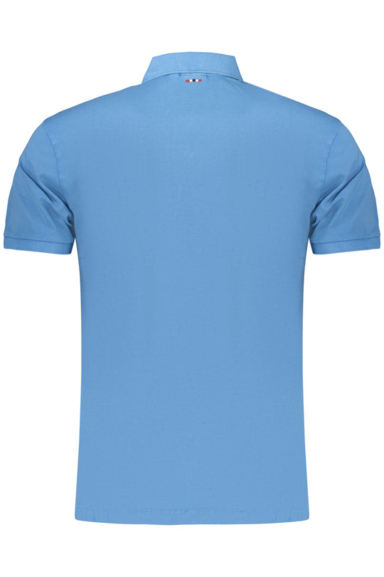 Napapijri Men's Short-Sleeve Polo Shirt, Blue