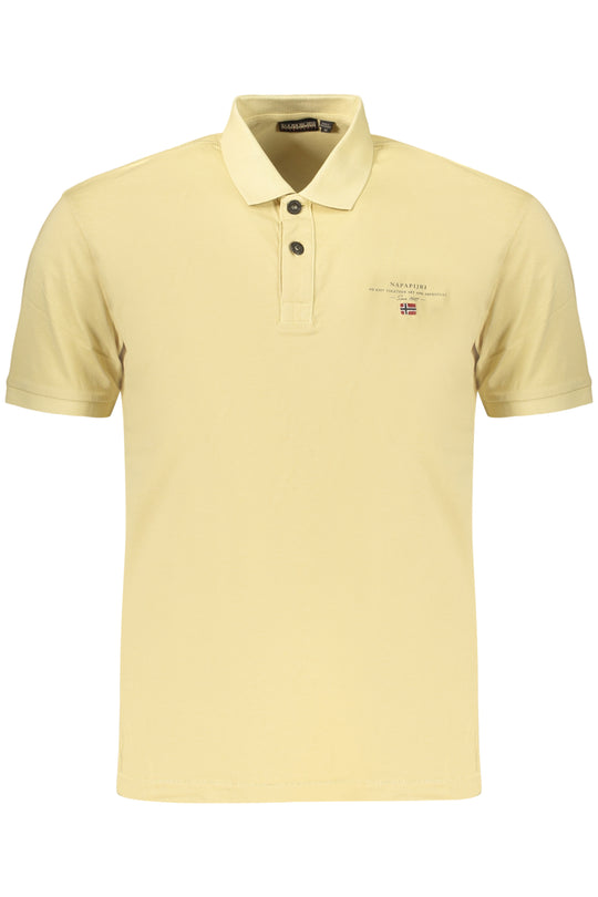 Napapijri Men's Short-Sleeve Polo Shirt, Beige