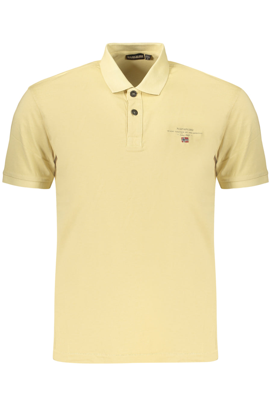Napapijri Men's Short-Sleeve Polo Shirt, Beige