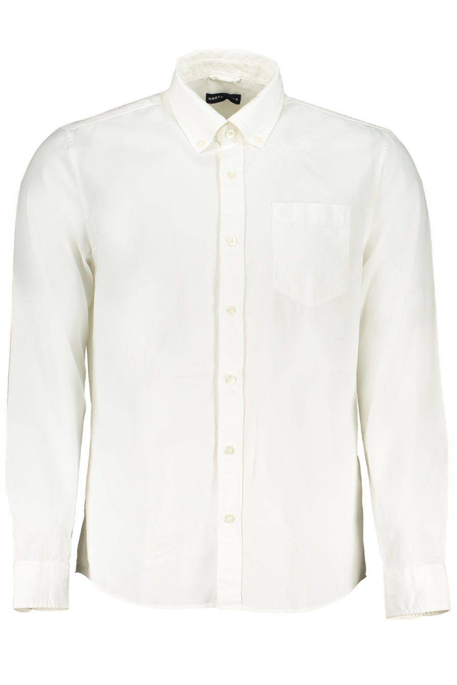 North Sails Men's White Long Sleeve Shirt