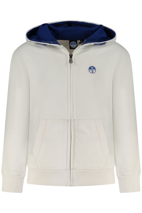 North Sails Kids' Zip-Up Sweatshirt White