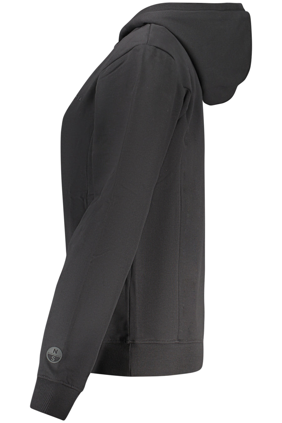 North Sails Women's Zip-Up Sweatshirt Black