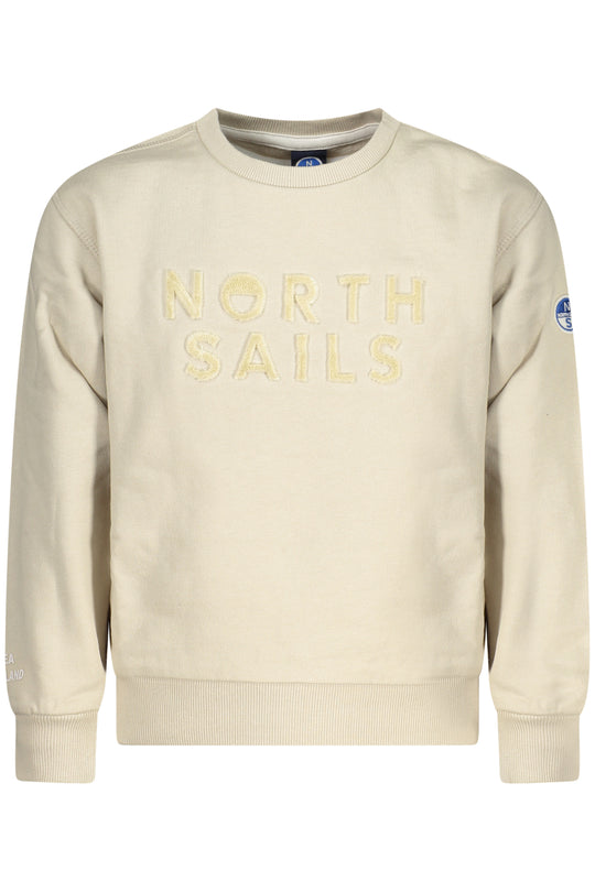 North Sails Children's Zip-Up Sweatshirt, Beige
