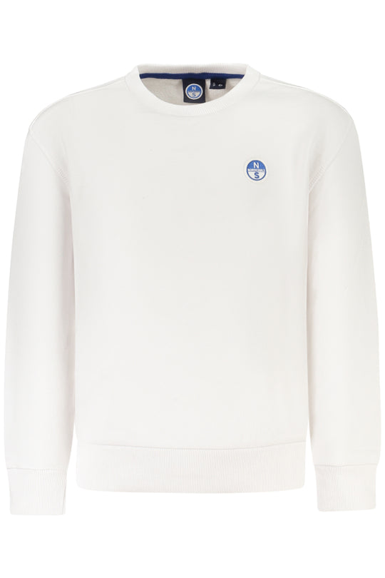 North Sails Children's Zip-Up Sweatshirt White