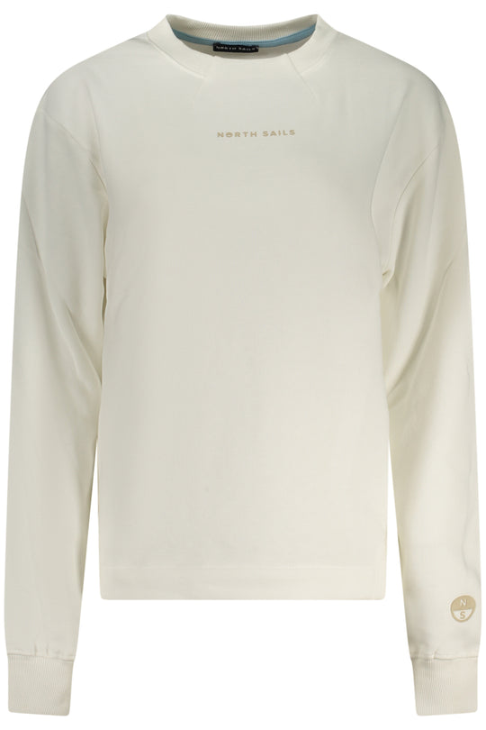 North Sails Women's Zip-Up Sweatshirt White