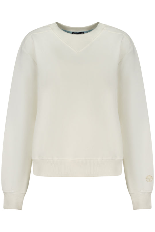 North Sails Women's Zip-Up Sweatshirt White