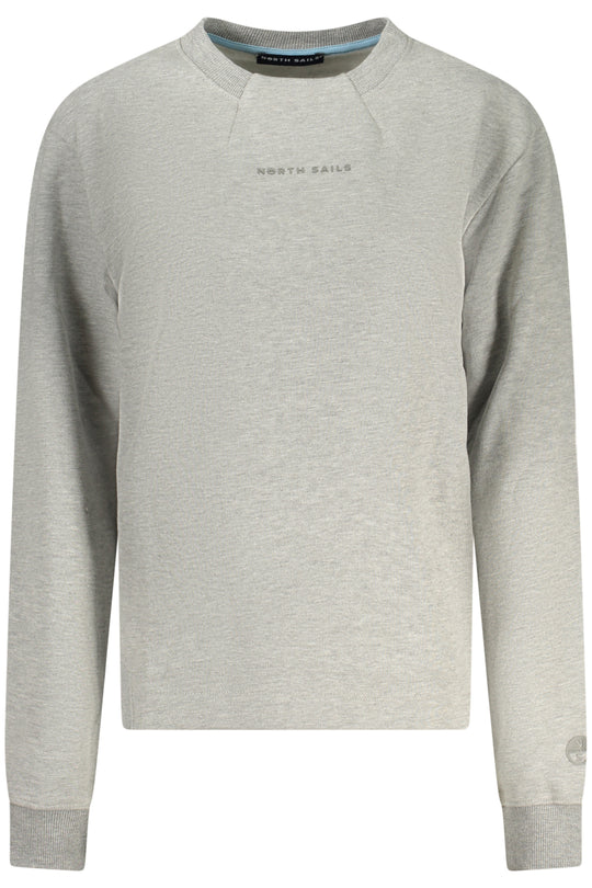 North Sails Women's Zip-Up Sweatshirt, Grey
