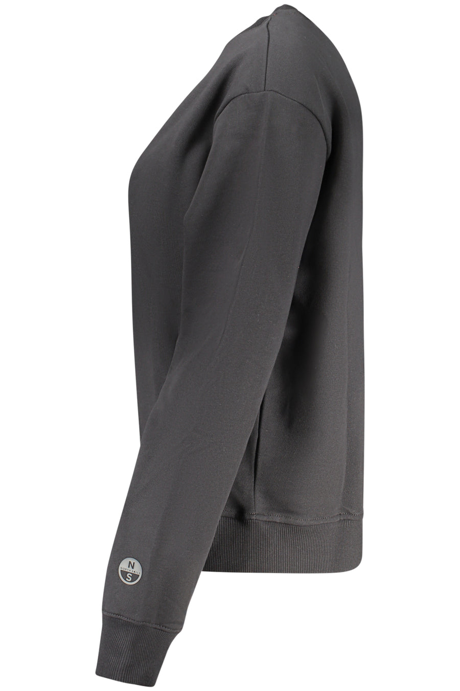North Sails Women's Zip-Up Sweatshirt, Black
