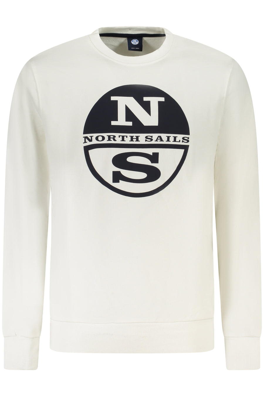 North Sails Men's Zip-Up Sweatshirt White
