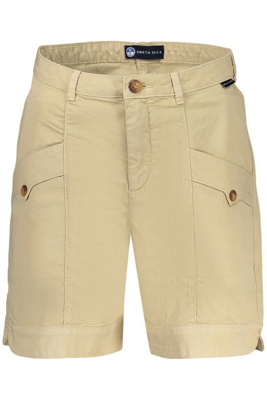 North Sails Beige Women's Short Pants
