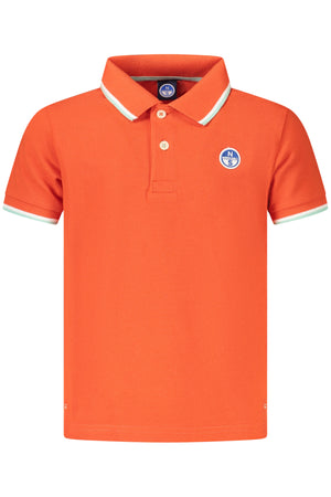 North Sails Polo Short Sleeves Children Orange