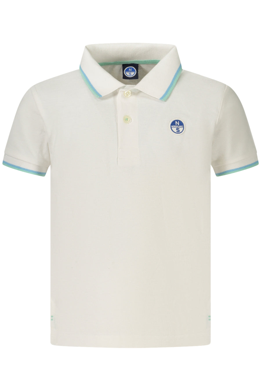 North Sails Children's Short-Sleeved Polo Shirt, White
