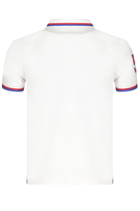 North Sails White Short Sleeved Polo Shirt for Children