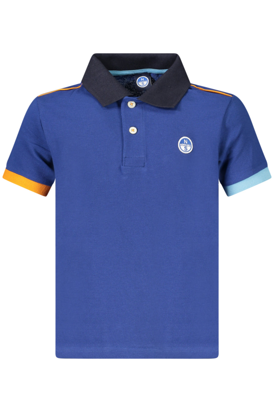 North Sails Kids' Short-Sleeve Polo Shirt, Blue