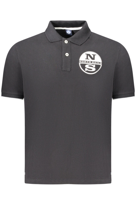 North Sails Men's Short Sleeve Polo Black