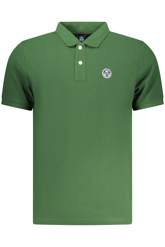 North Sails Men's Short-Sleeved Polo Shirt, Green