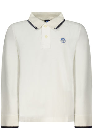 North Sails Long-Sleeved Polo Shirt for Kids, White