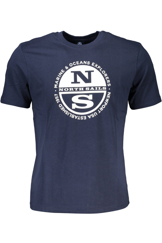 North Sails Men's Short Sleeved T-Shirt Blue