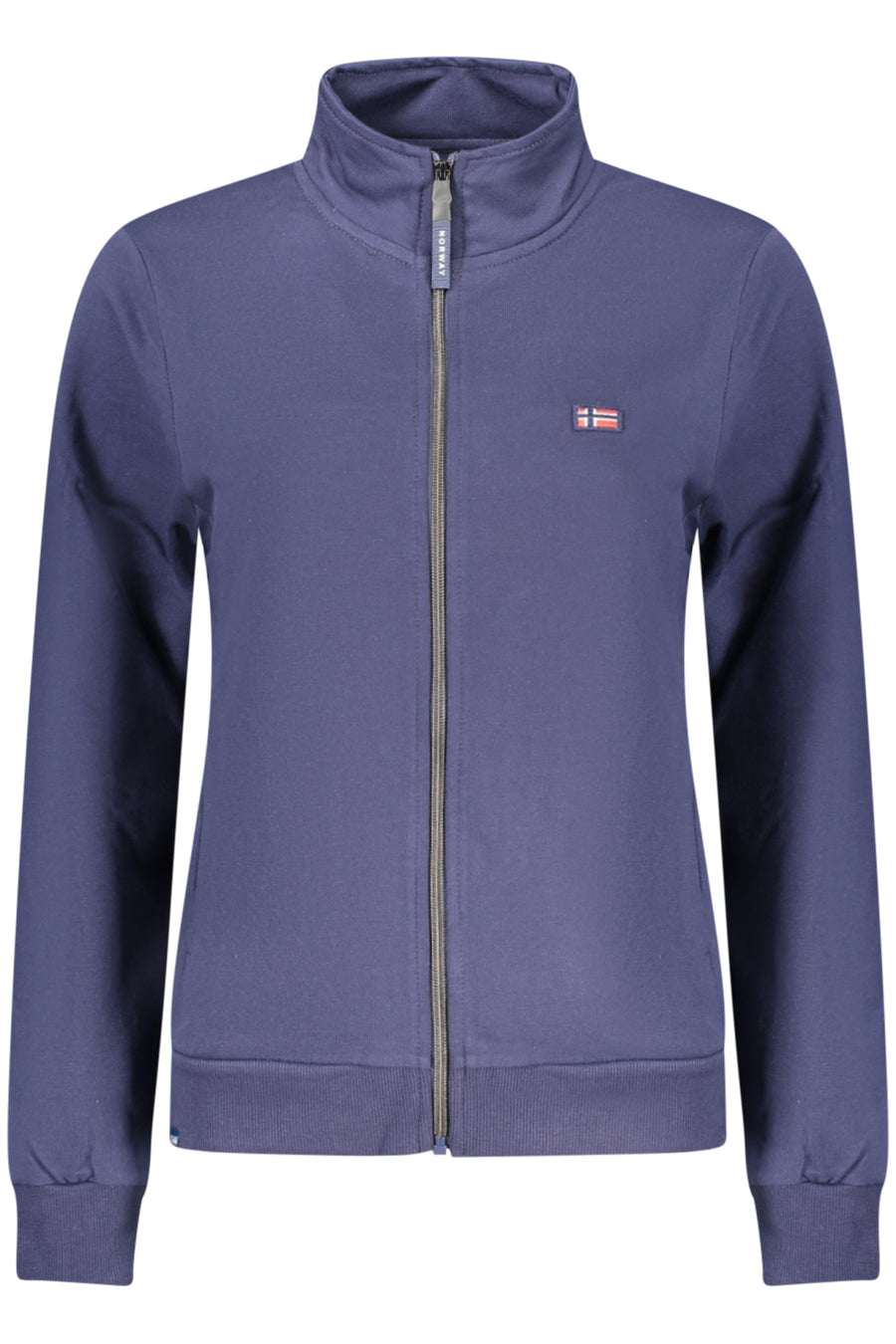 Norway 1963 Women's Blue Zip-Up Sweatshirt