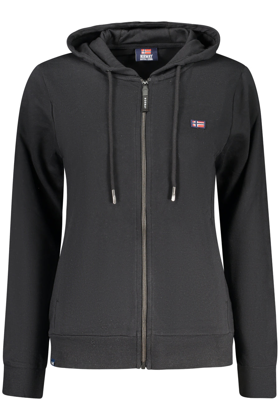 Norway 1963 Women's Black Zip-Up Sweatshirt