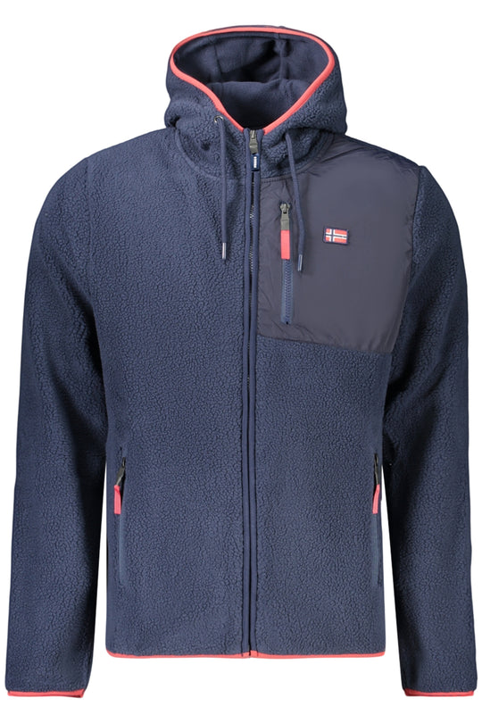 Norway 1963 Men's Blue Zip-Up Sweatshirt